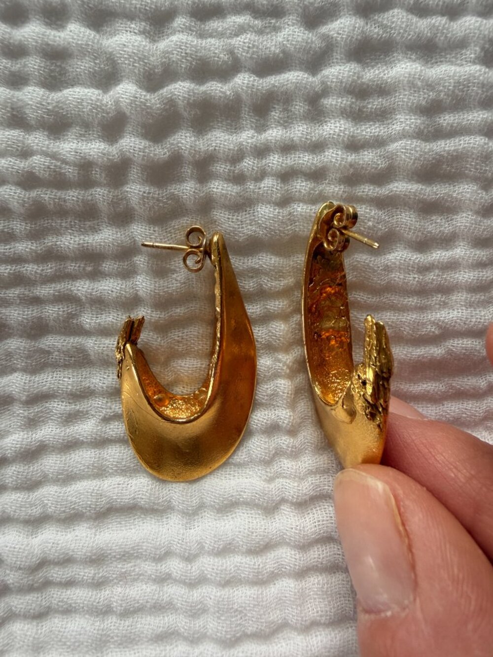 Alighieri Il Leone Earrings 2.0 - Picture 3 of 4